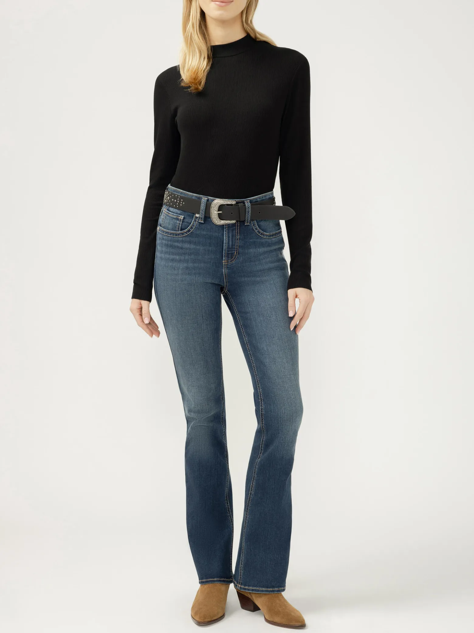 Avery High Rise Bootcut Frontier Strong Jeans