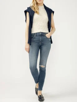 Avery High Rise Skinny Luxe Stretch Jeans