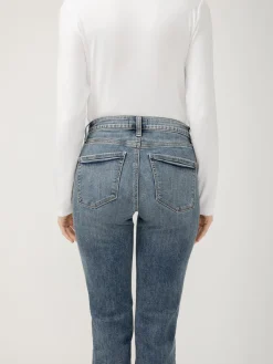 Avery High Rise Slim Bootcut Jeans