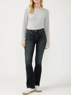 Avery High Rise Slim Bootcut Jeans