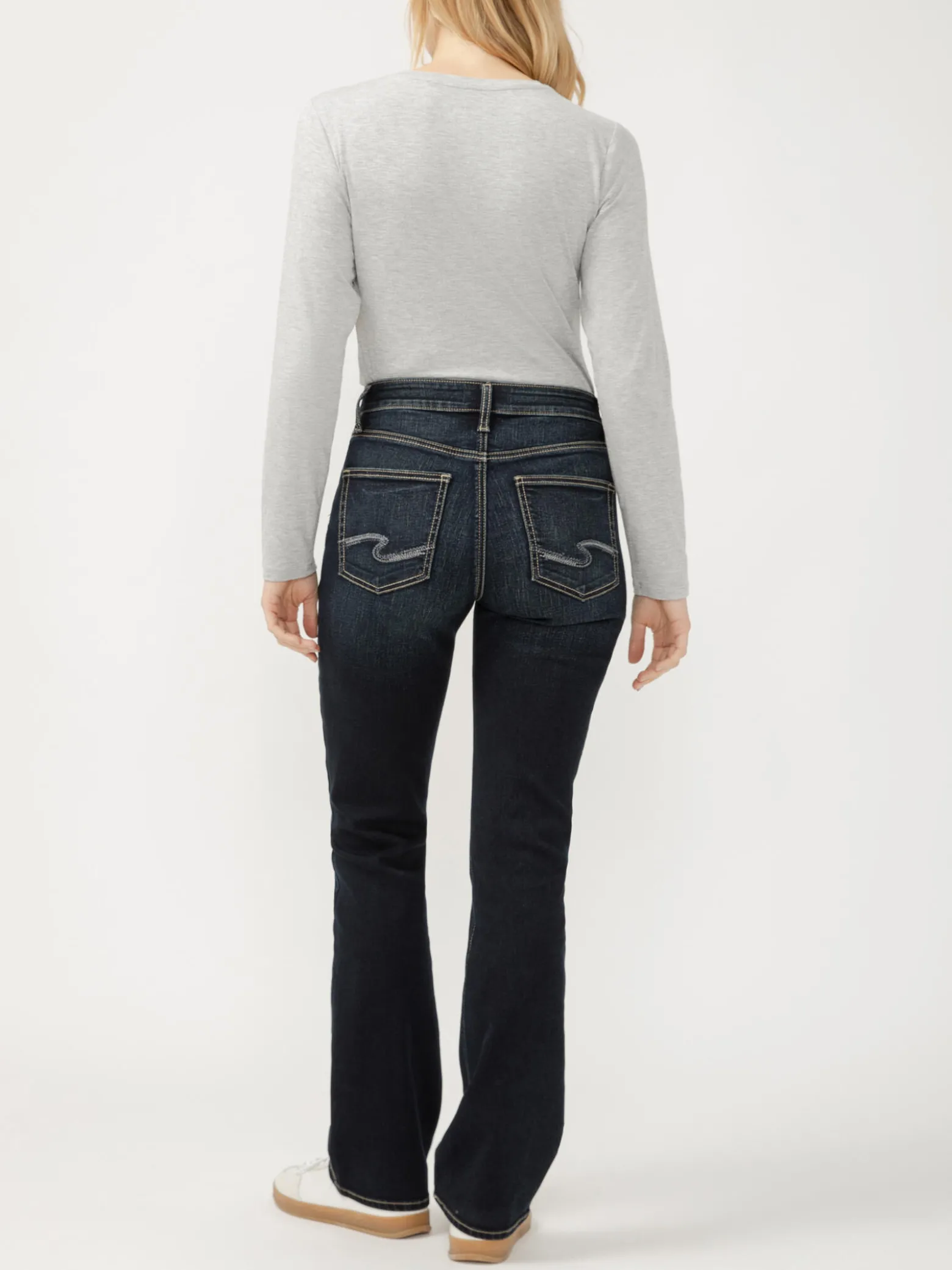 Avery High Rise Slim Bootcut Jeans