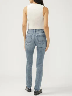 Avery High Rise Straight Leg Jeans