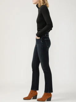 Avery High Rise Straight Leg Jeans
