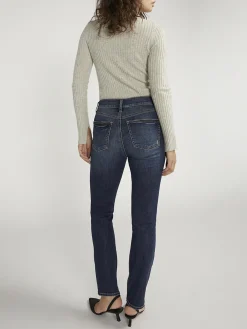 Avery High Rise Straight Leg Jeans