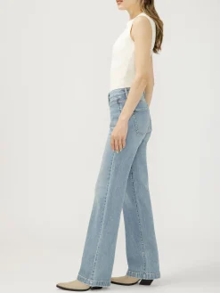 Avery High Rise Trouser Leg Jeans