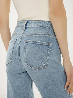 Avery High Rise Trouser Leg Jeans