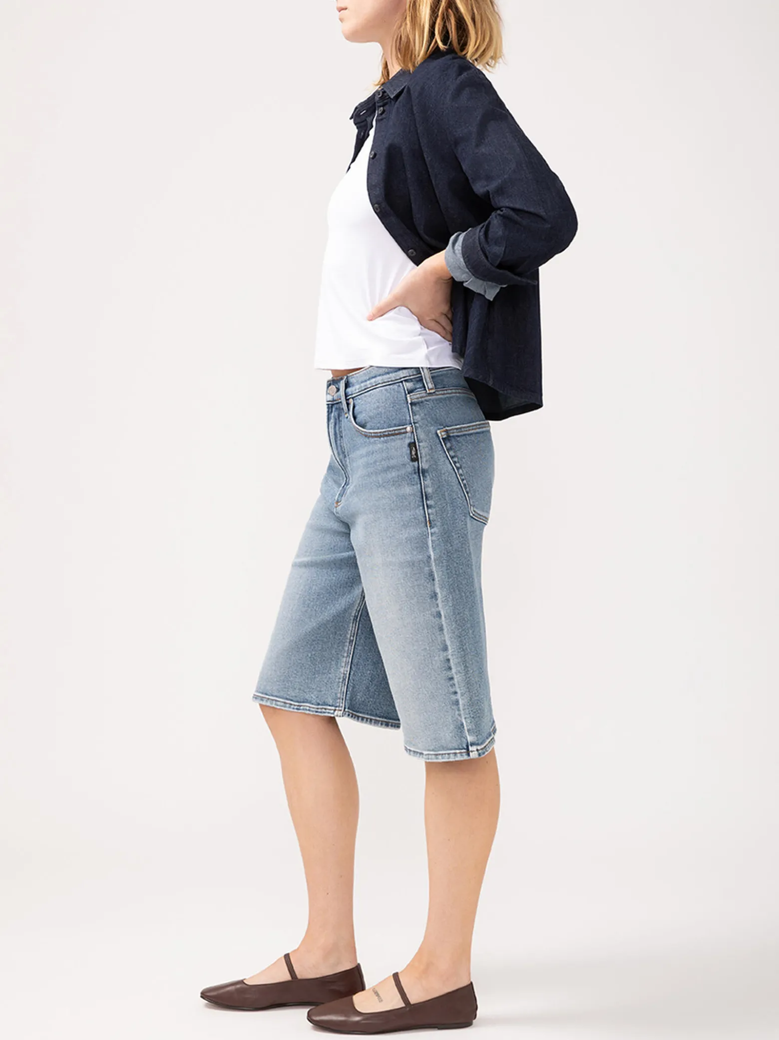 Be Easy High Rise Long Shorts