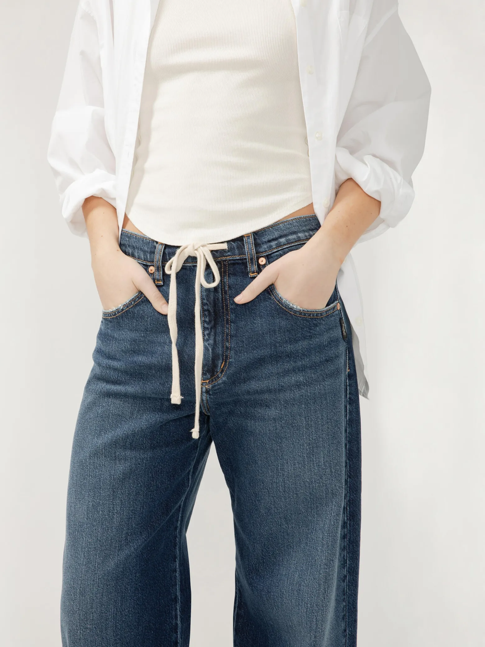 Be Easy High Rise Straight Leg Jeans