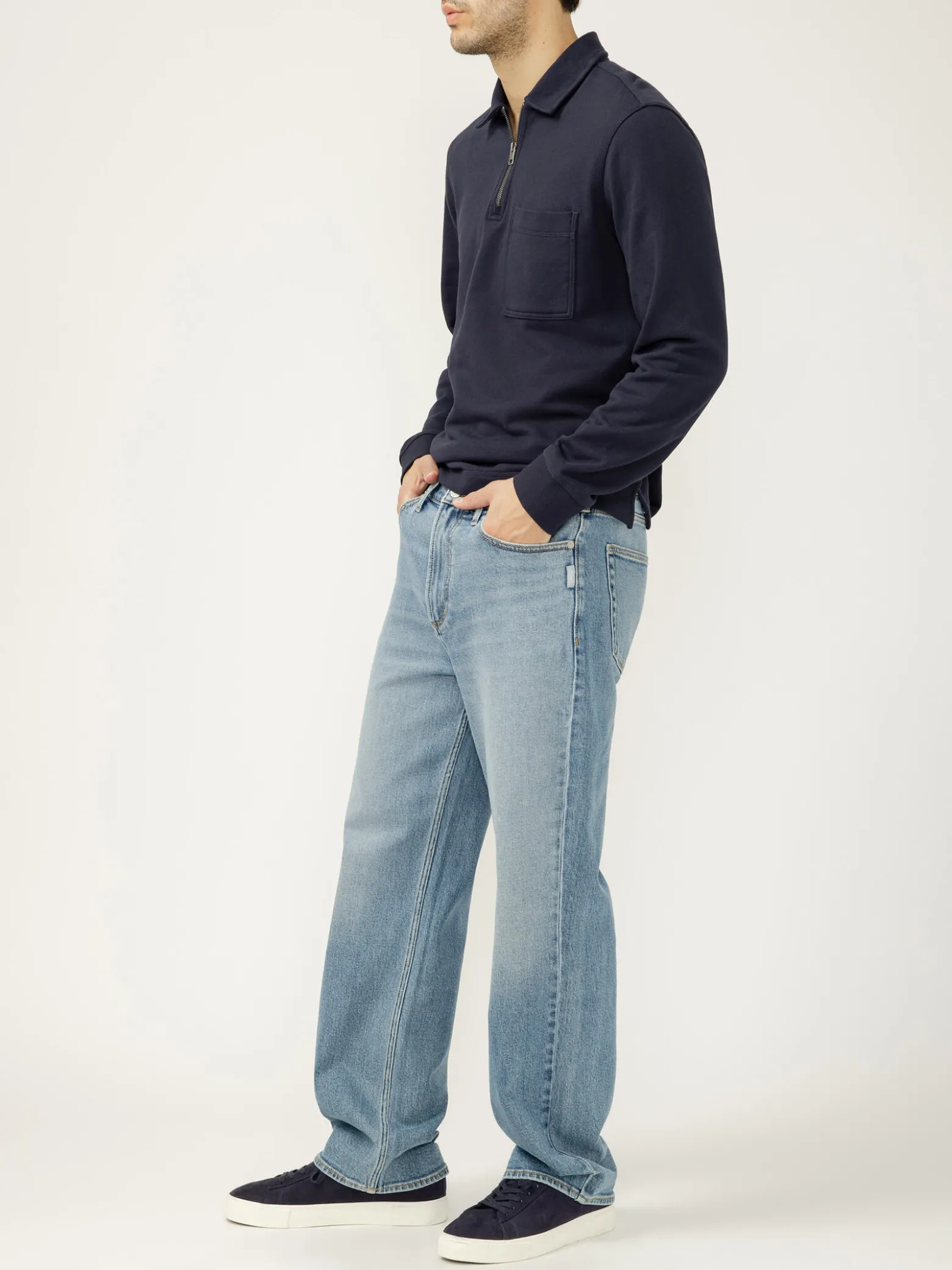 Big Guy Baggy Straight Leg Jeans