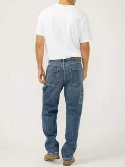 Big Guy Baggy Straight Leg Utility Jeans