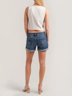 Boyfriend Mid Rise Shorts