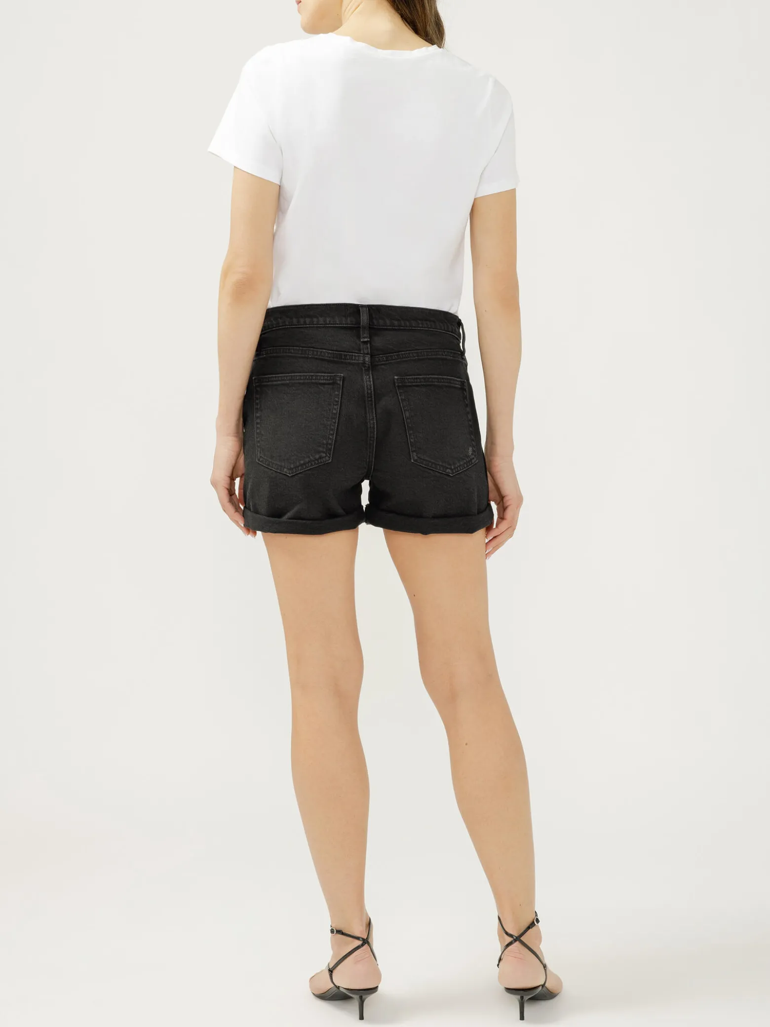 Boyfriend Mid Rise Shorts