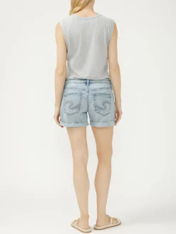 Boyfriend Mid Rise Shorts