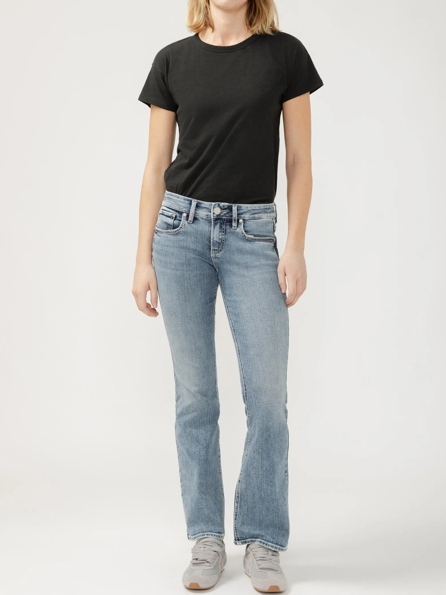 Britt Low Rise Bootcut Jeans