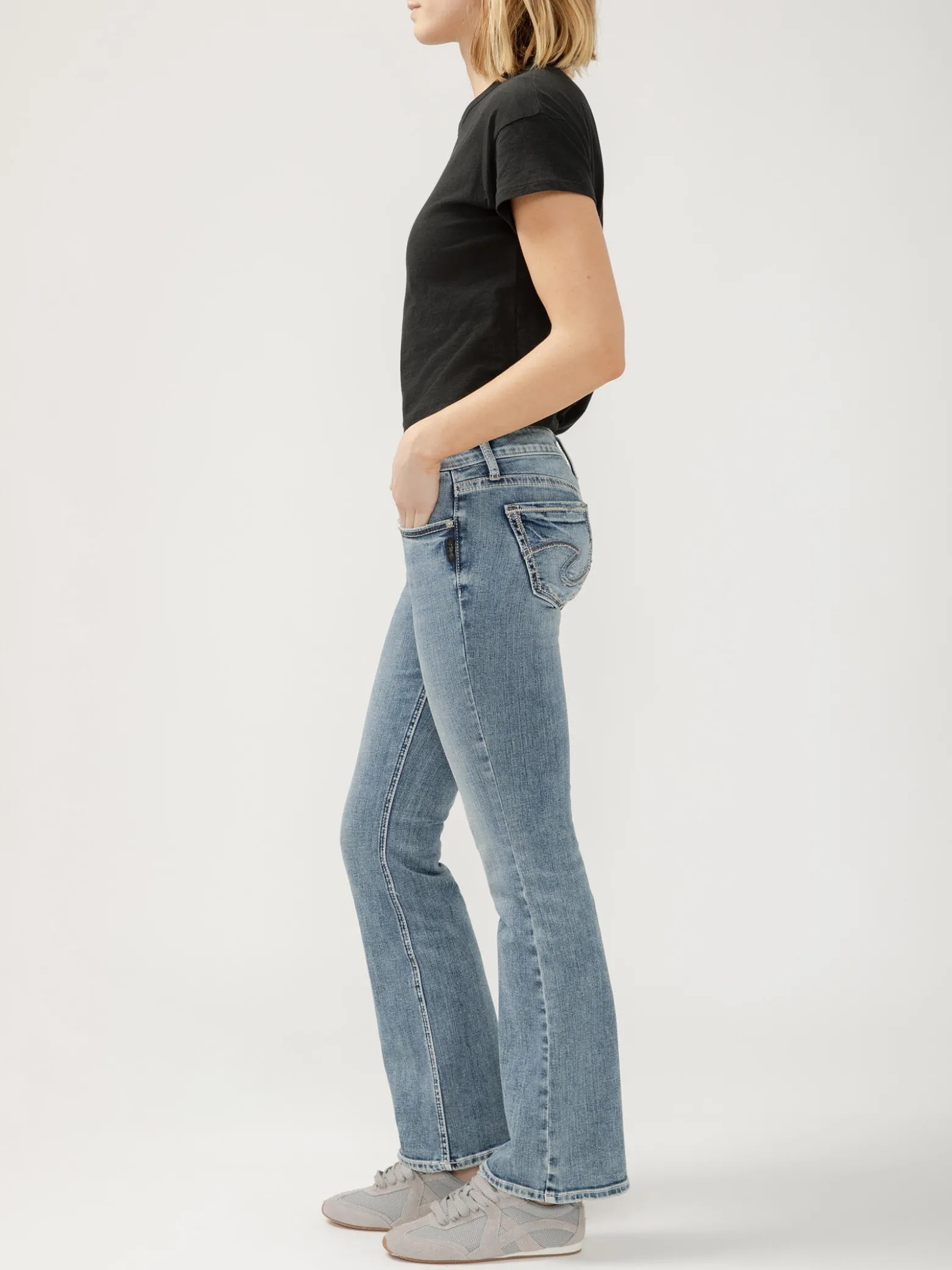 Britt Low Rise Bootcut Jeans