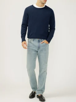 Eddie Relaxed Fit Slim Straight Leg Luxe Heritage Jeans