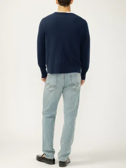 Eddie Relaxed Fit Slim Straight Leg Luxe Heritage Jeans