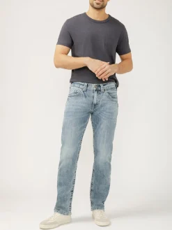 Eddie Relaxed Fit Slim Straight Jeans