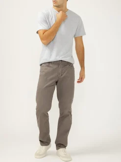 Eddie Relaxed Fit Slim Straight Leg Essential Twill Pants