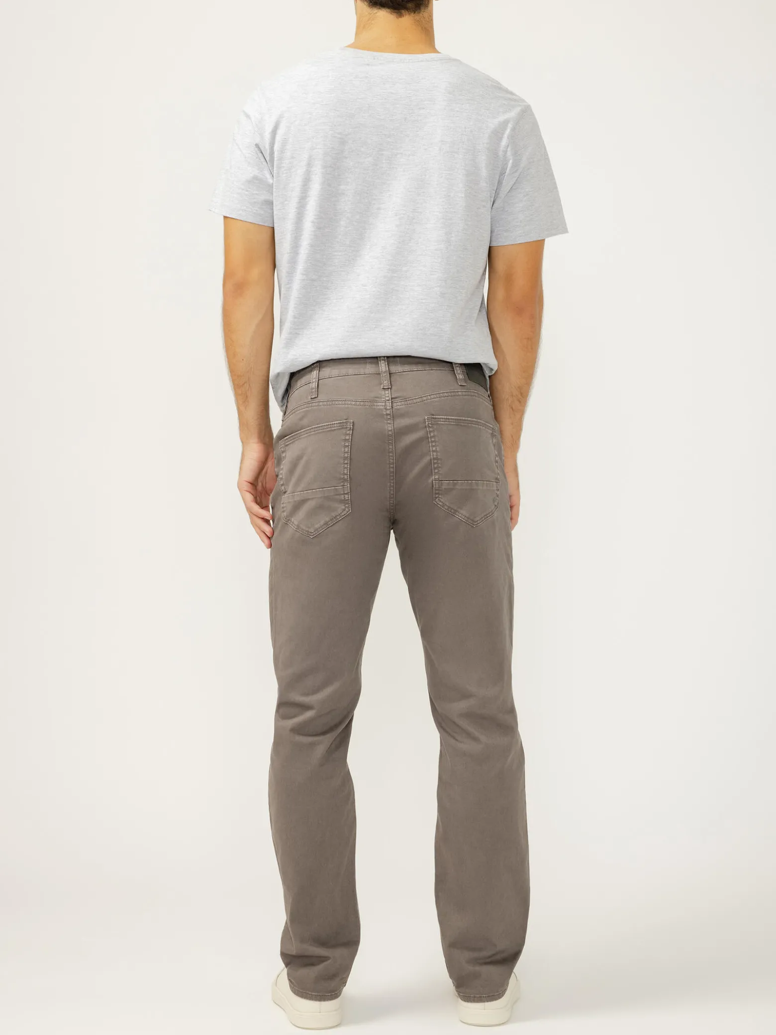Eddie Relaxed Fit Slim Straight Leg Essential Twill Pants