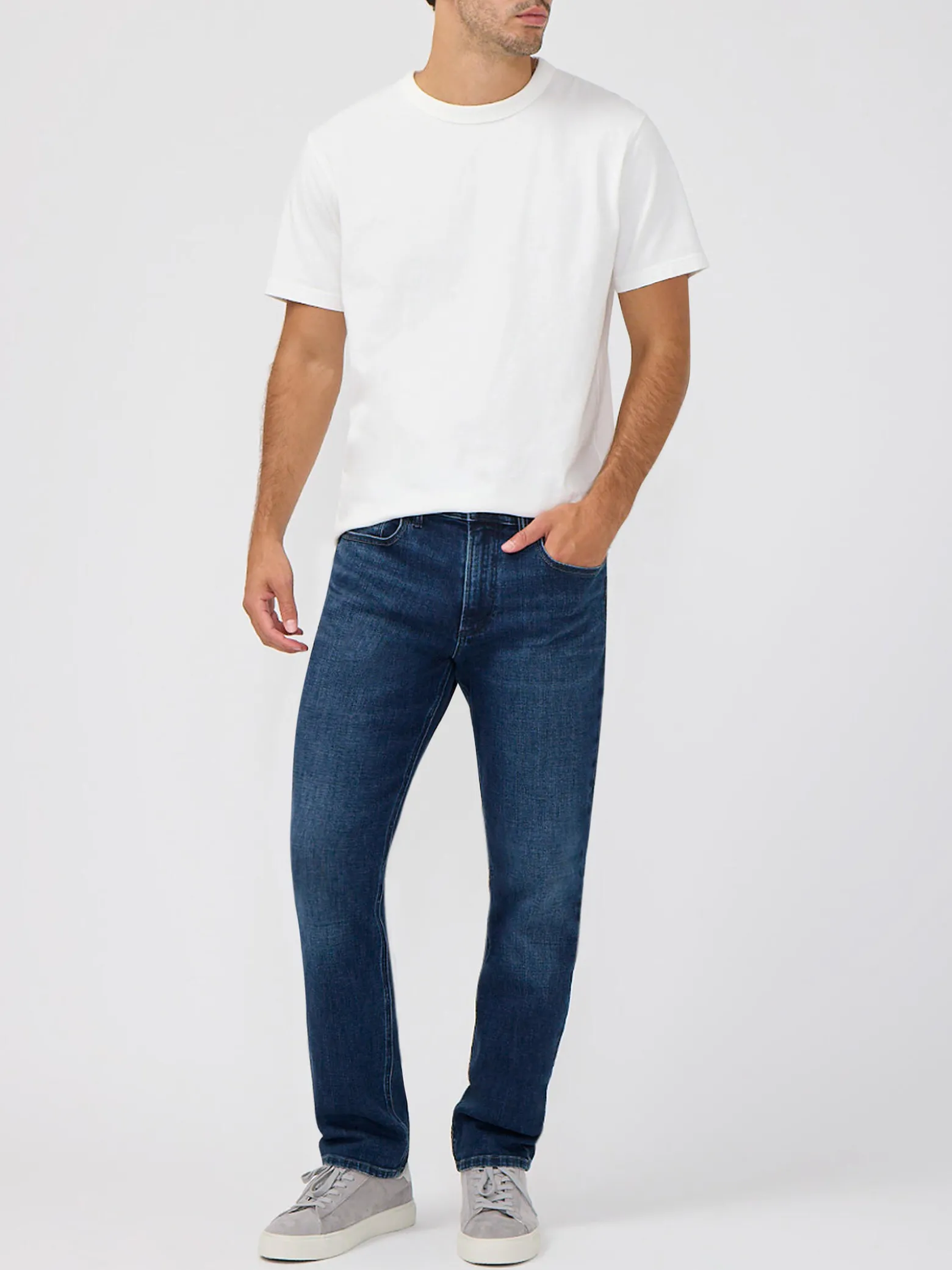 Eddie Relaxed Fit Slim Straight Leg Jeans
