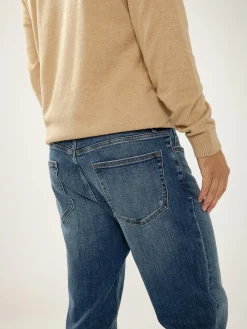 Eddie Relaxed Fit Slim Straight Leg Jeans