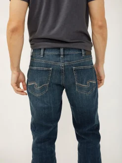 Eddie Relaxed Fit Slim Straight Leg Jeans