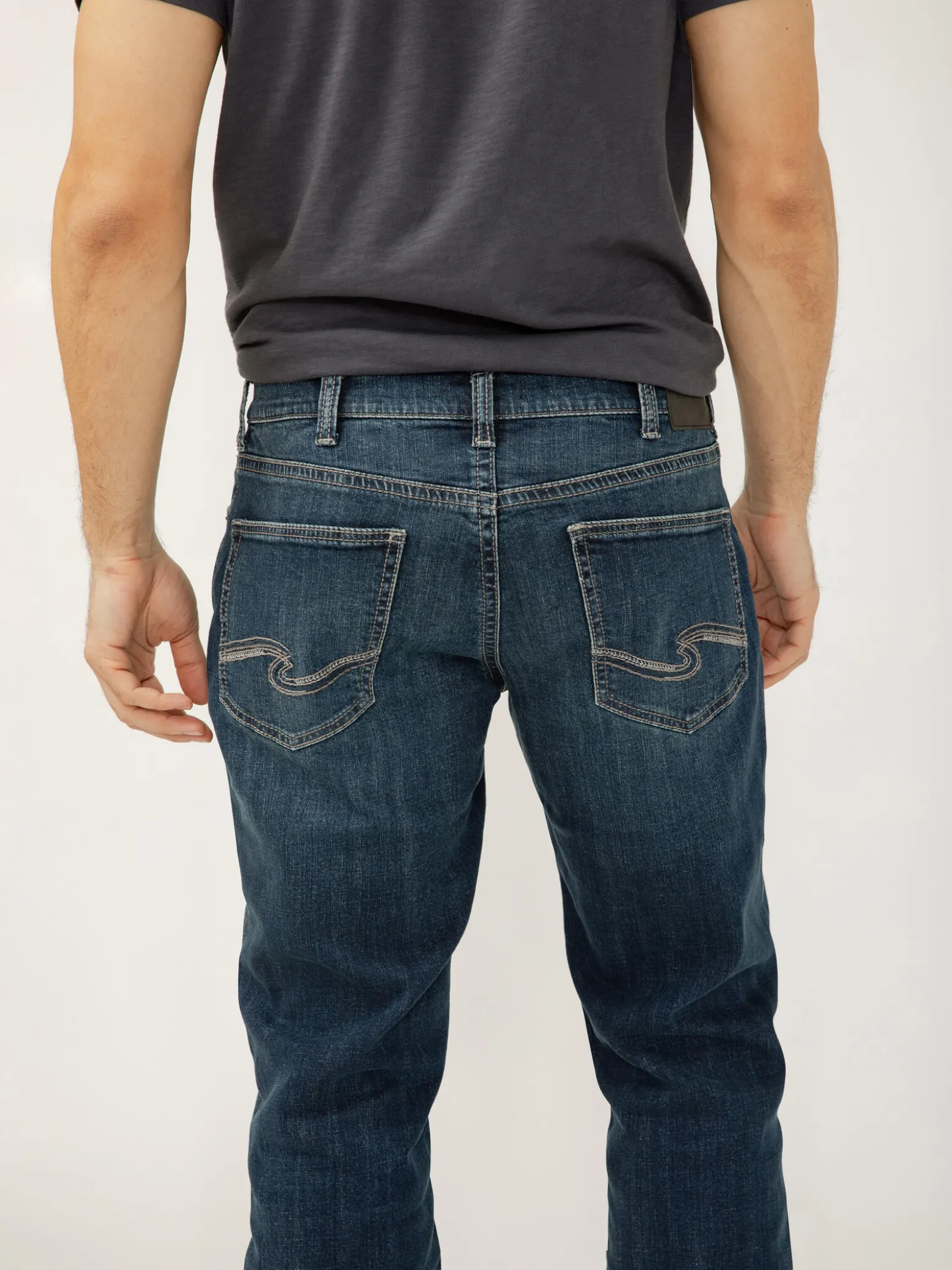 Eddie Relaxed Fit Slim Straight Leg Jeans