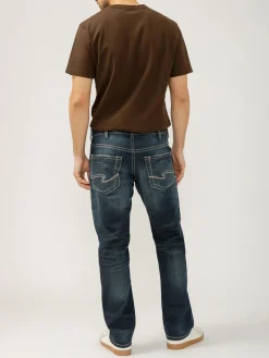 Eddie Relaxed Fit Slim Straight Leg Jeans