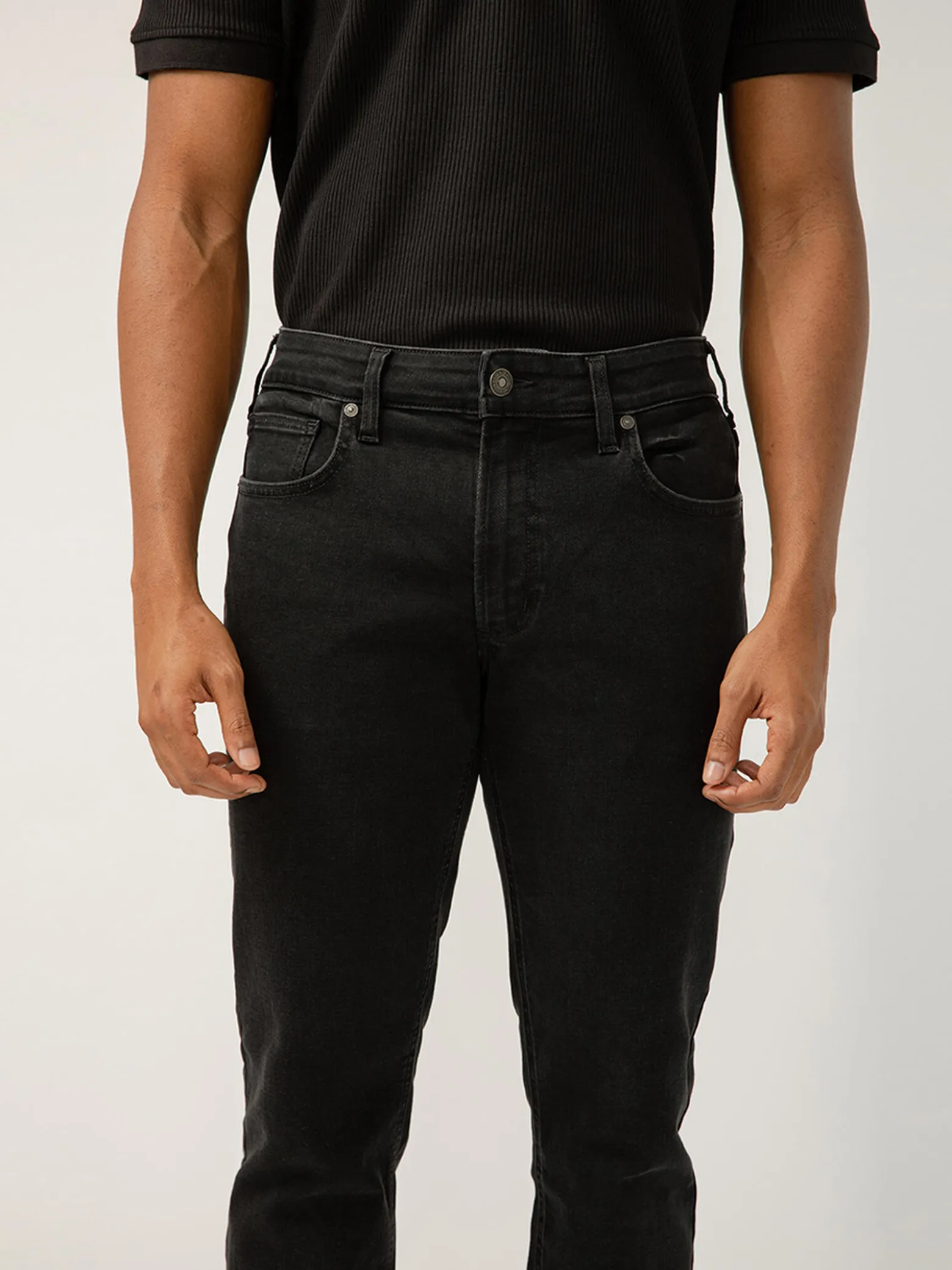 Eddie Relaxed Fit Slim Straight Leg Jeans