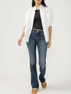 Elyse Mid Rise Bootcut Jeans