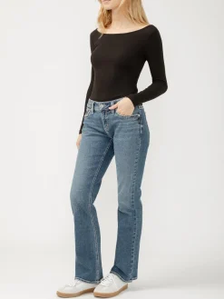 Elyse Mid Rise Bootcut Jeans