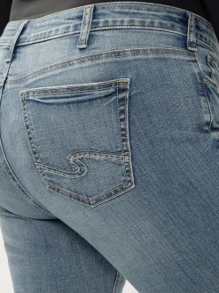 Elyse Mid Rise Luxe Stretch Capri