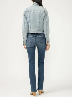 Elyse Mid Rise Slim Bootcut Jeans
