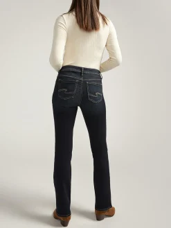 Elyse Mid Rise Slim Bootcut Jeans