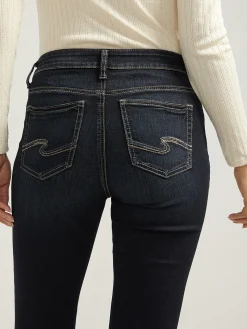 Elyse Mid Rise Slim Bootcut Jeans