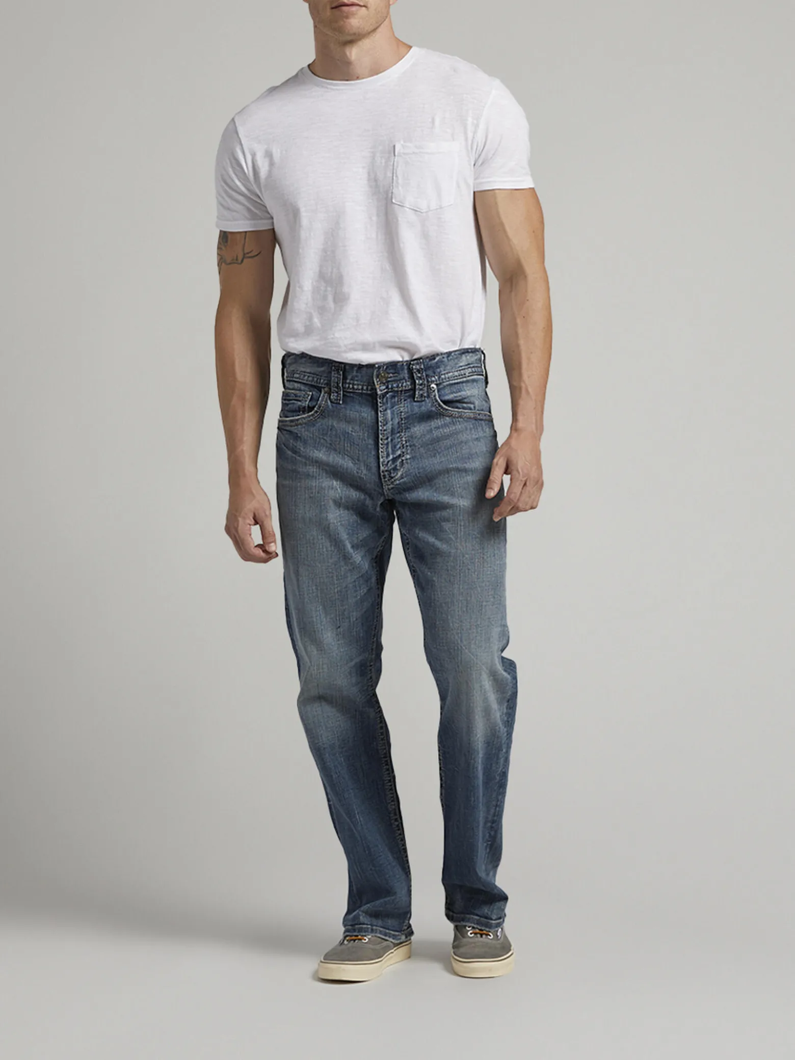 Gordie Loose Fit Straight Leg Jeans