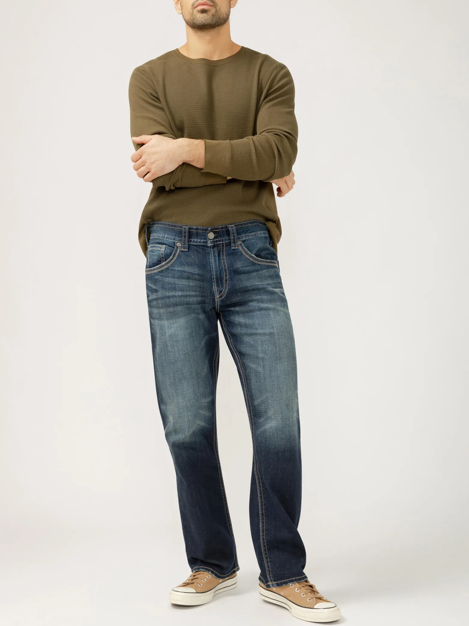 Gordie Loose Fit Straight Leg Jeans