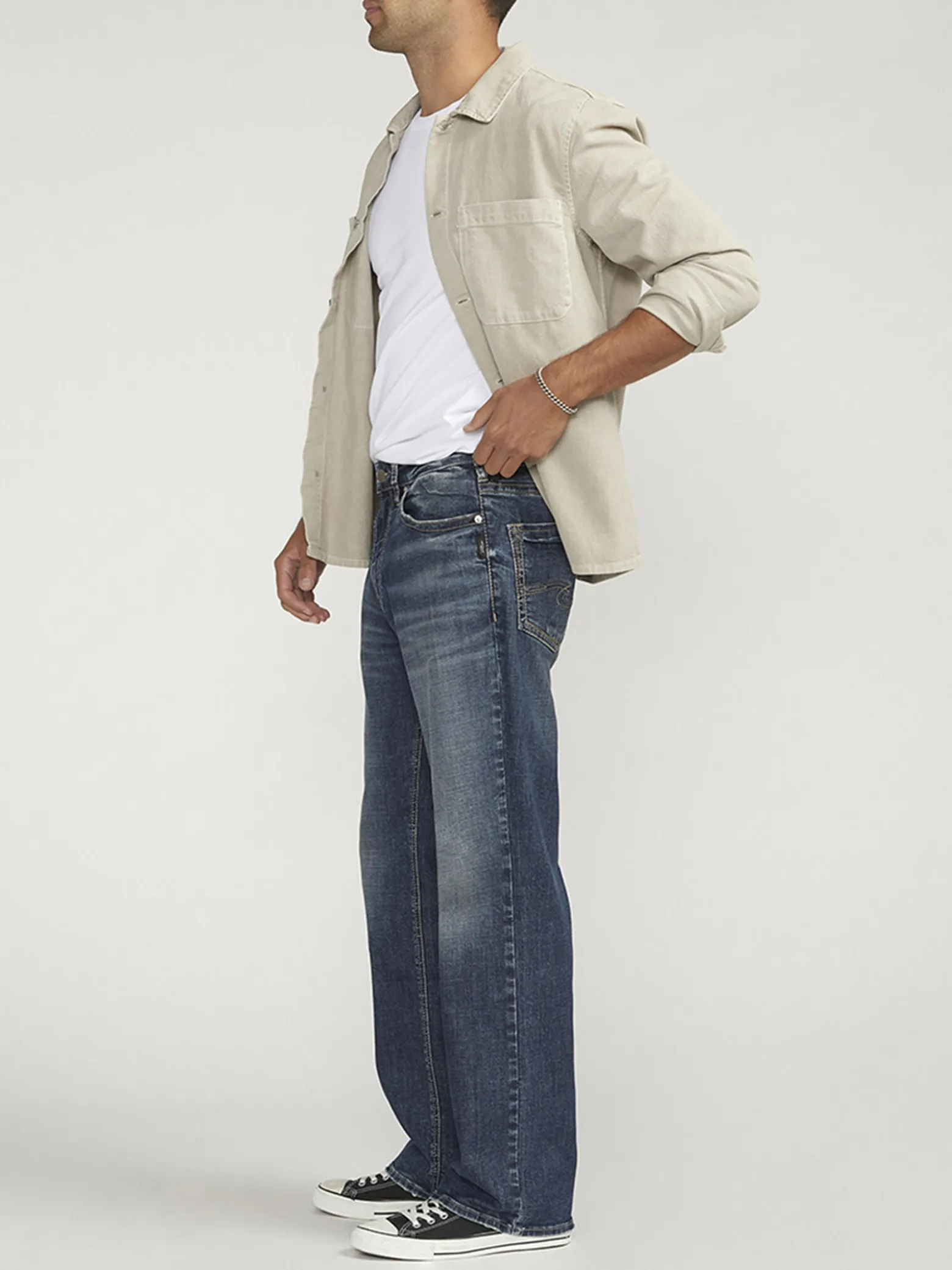 Gordie Loose Fit Straight Leg Jeans