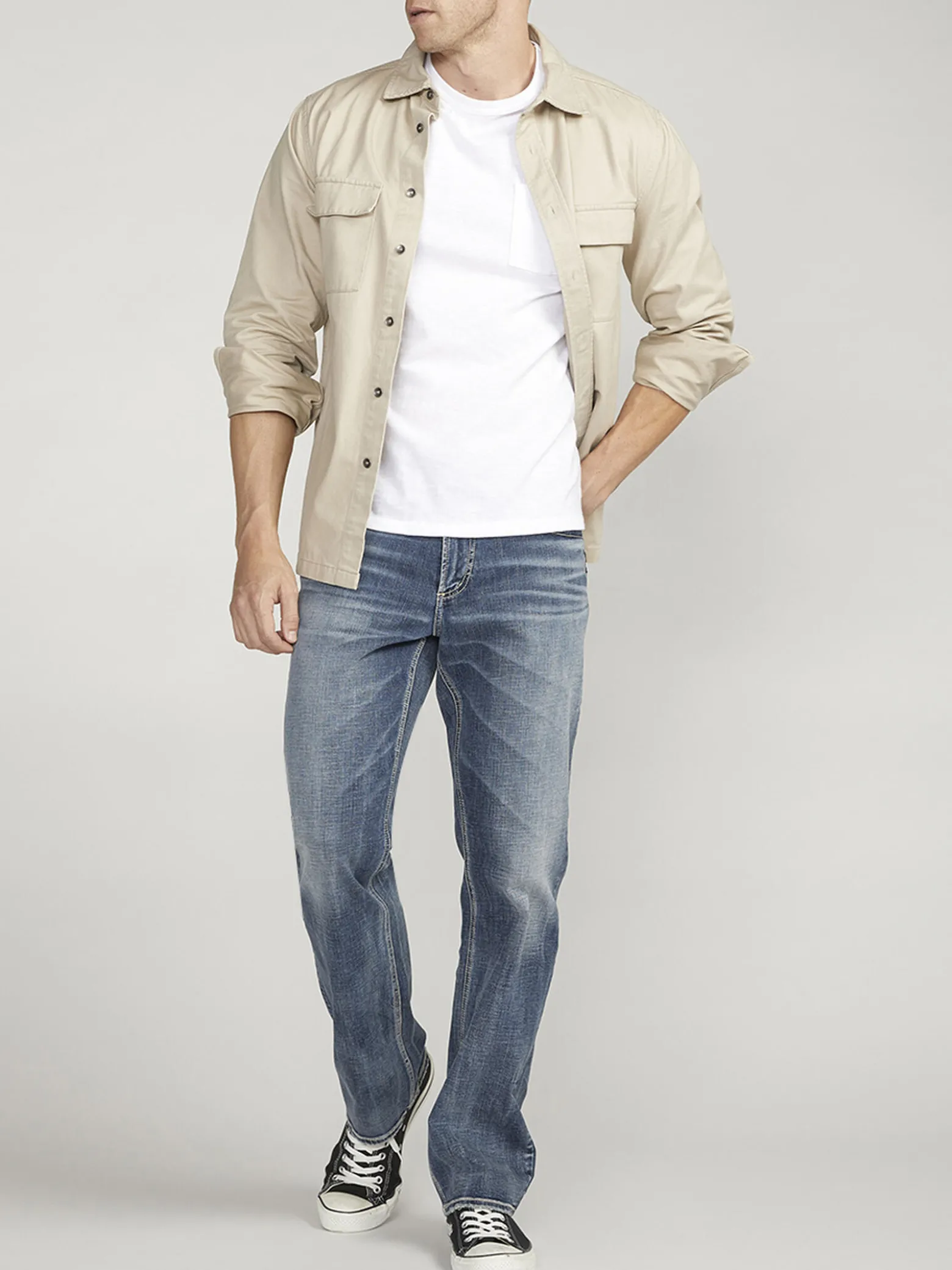 Grayson Classic Fit Straight Leg Jeans