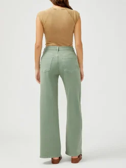 Highly Desirable High Rise Ultra Wide Leg Jeans
