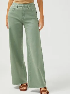 Highly Desirable High Rise Ultra Wide Leg Jeans