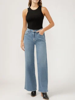 Highly Desirable High Rise Ultra Wide Leg Jeans