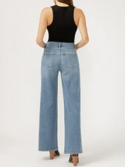 Highly Desirable High Rise Ultra Wide Leg Jeans