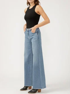 Highly Desirable High Rise Ultra Wide Leg Jeans