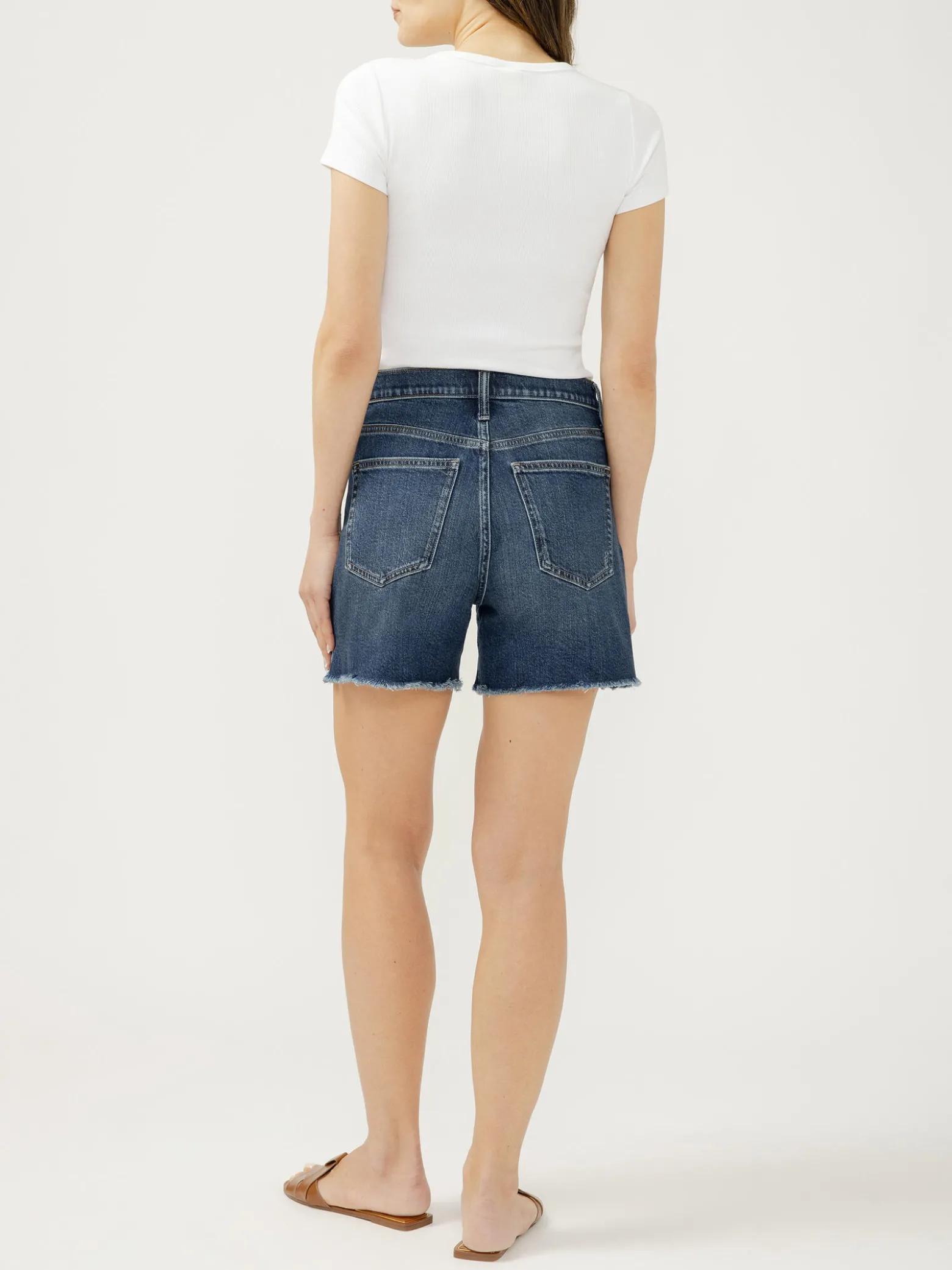 Highly Desirable High Rise Studded Shorts