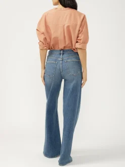 Highly Desirable High Rise Ultra Wide Leg Jeans