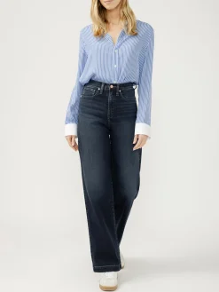 Highly Desirable High Rise Trouser Leg Jeans