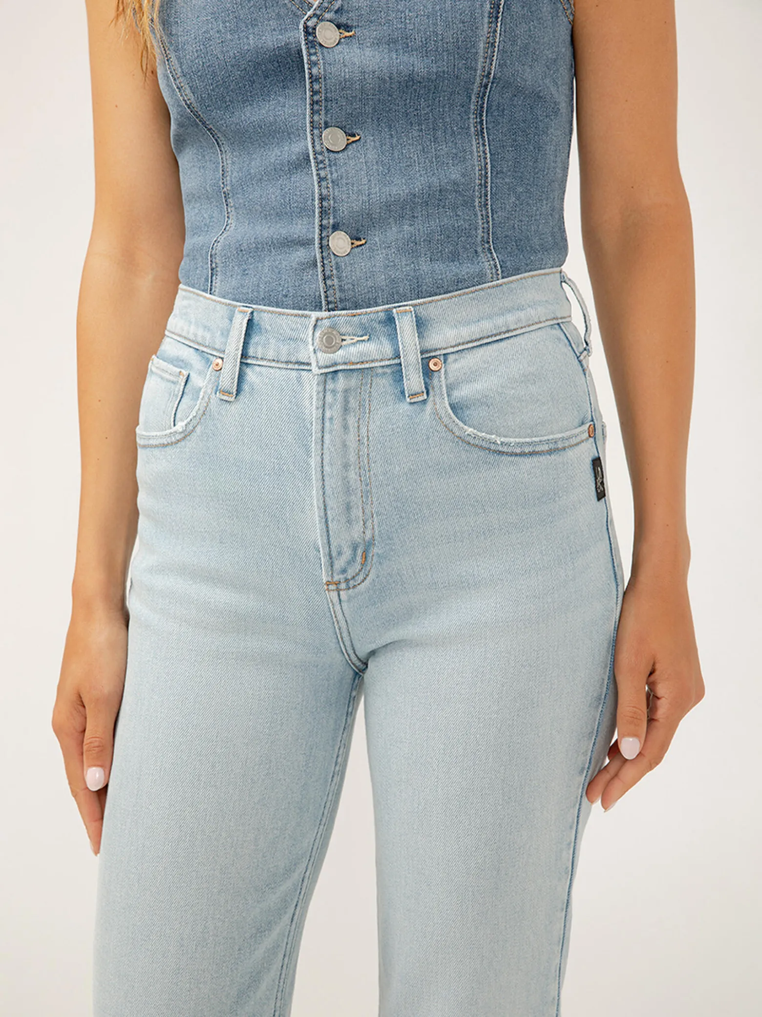 Highly Desirable High Rise Straight Leg Ankle Jeans