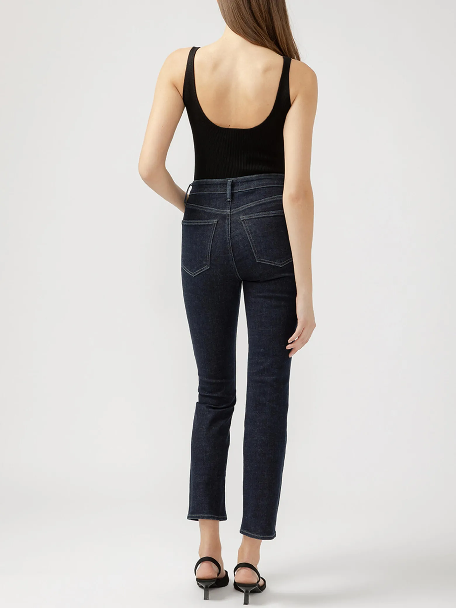 Isbister High Rise Straight Leg Jeans